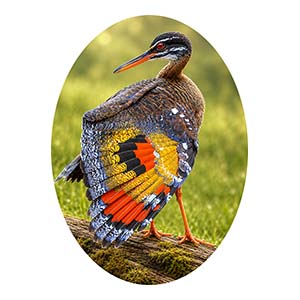Sunbittern Right Profile
